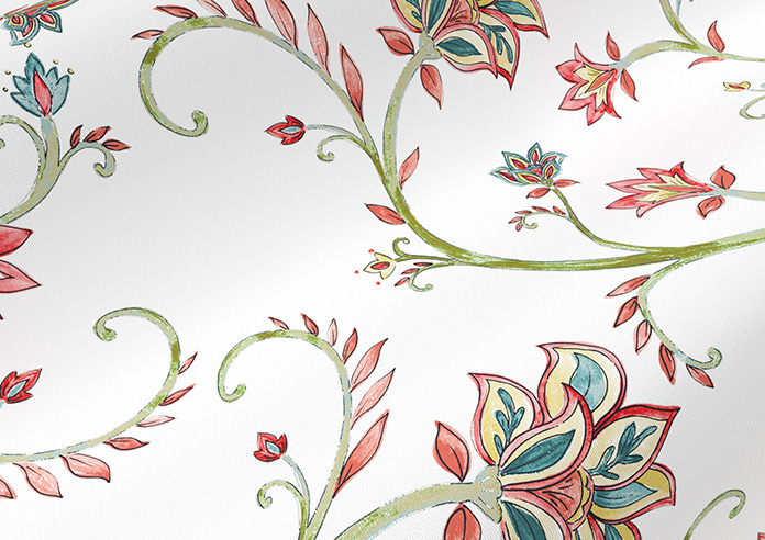 Kentwell, Cinnbar - Roller Blind - Image 4
